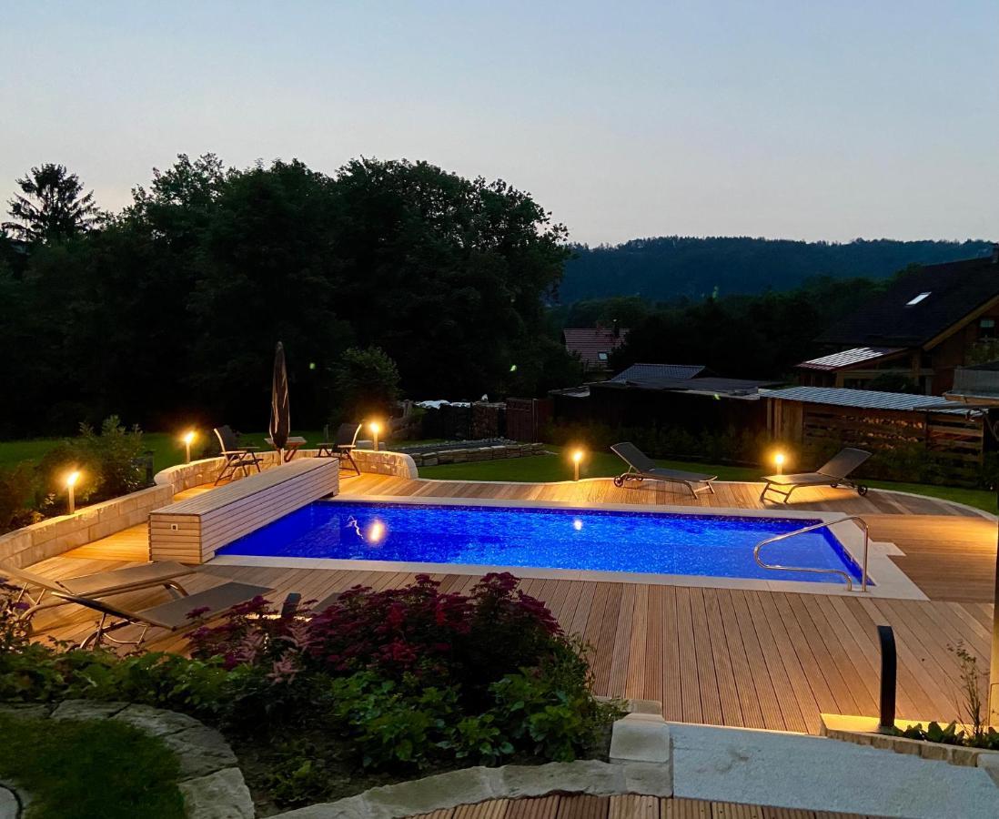 Landhaus Waltersdorf - Pool & Wellness Bad Schandau Esterno foto