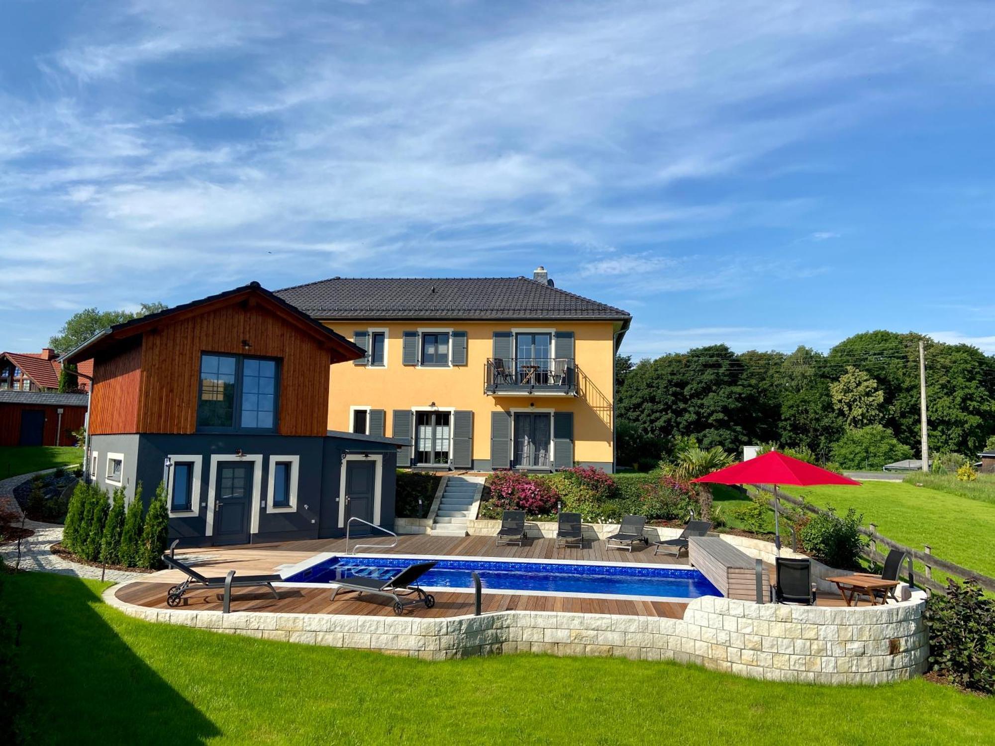 Landhaus Waltersdorf - Pool & Wellness Bad Schandau Esterno foto