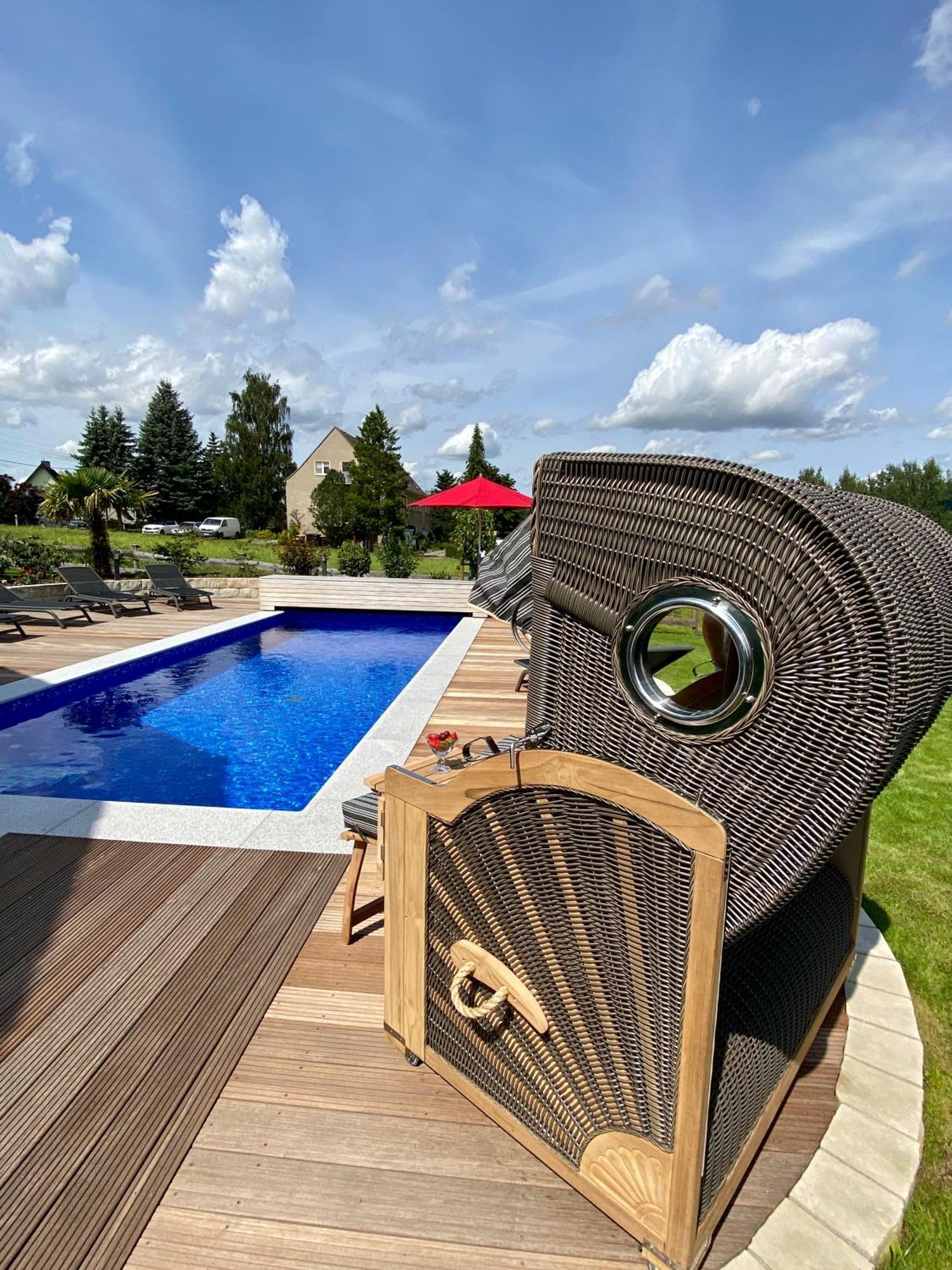 Landhaus Waltersdorf - Pool & Wellness Bad Schandau Esterno foto
